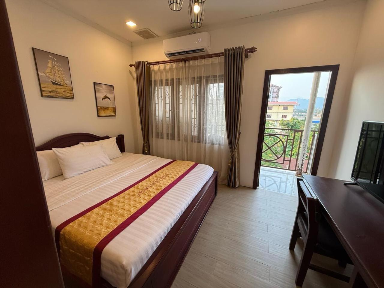 A P S Moutain View Hotel Vang Vieng Exterior foto