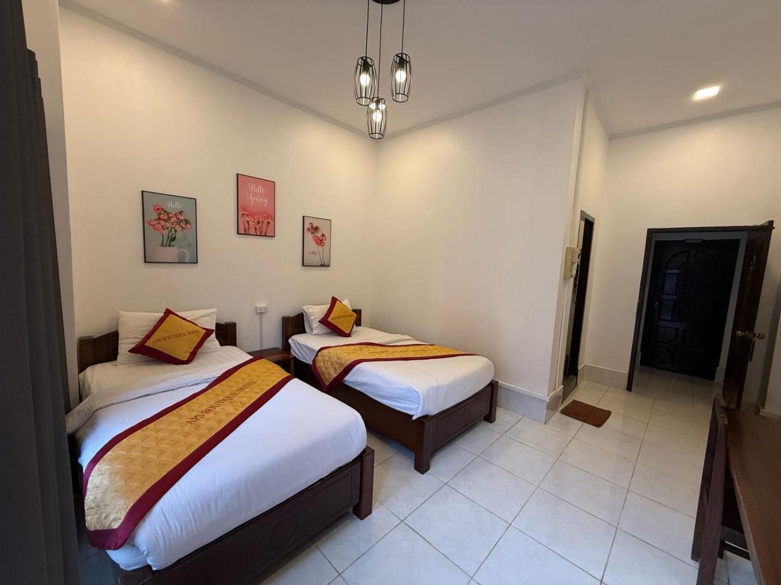 A P S Moutain View Hotel Vang Vieng Exterior foto