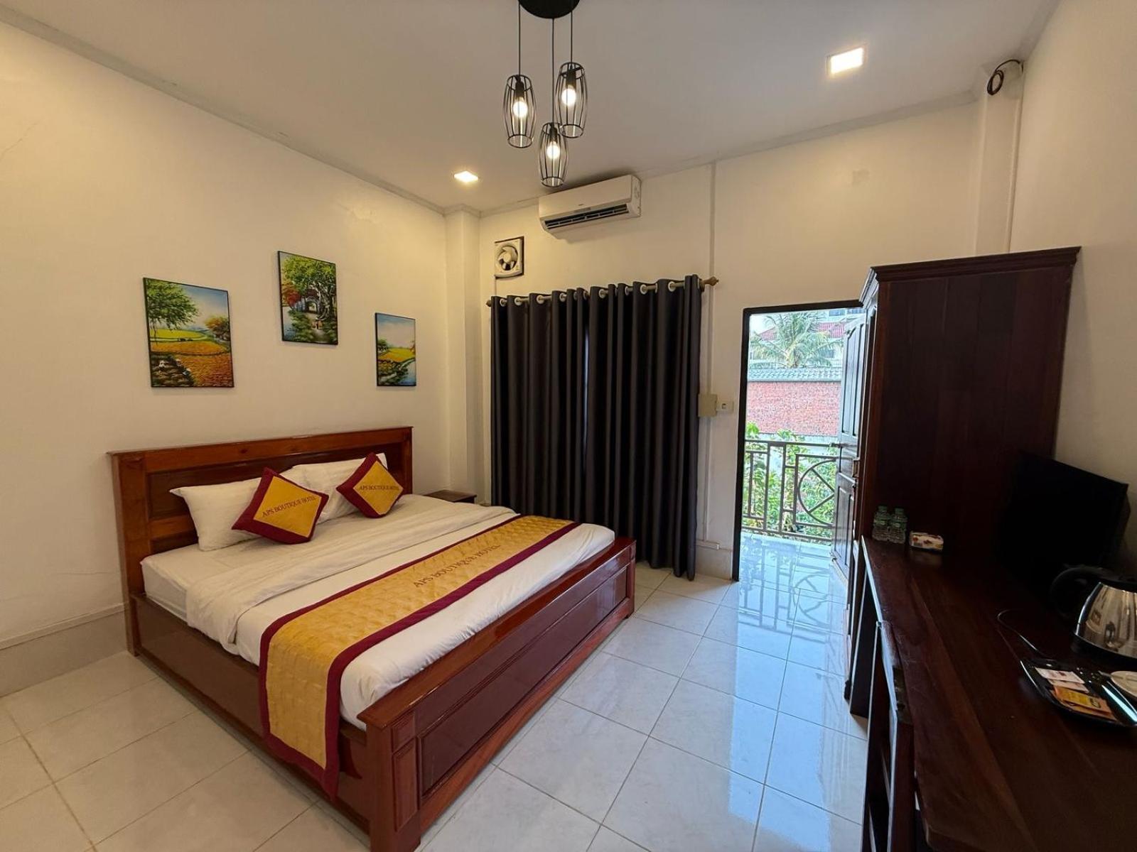 A P S Moutain View Hotel Vang Vieng Exterior foto