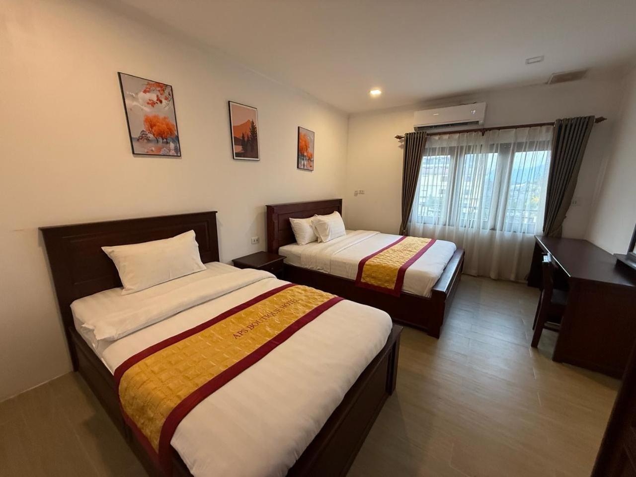 A P S Moutain View Hotel Vang Vieng Exterior foto